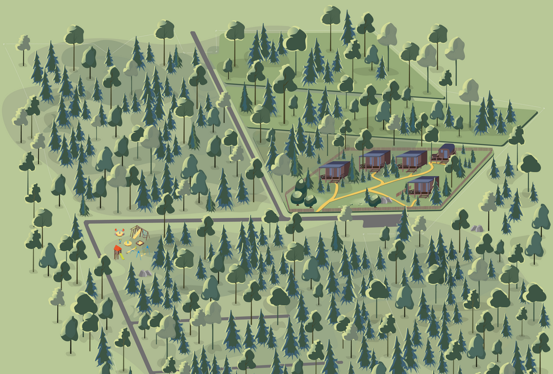 База отдыха Шишкин плейс рядом с всесезонным курортом